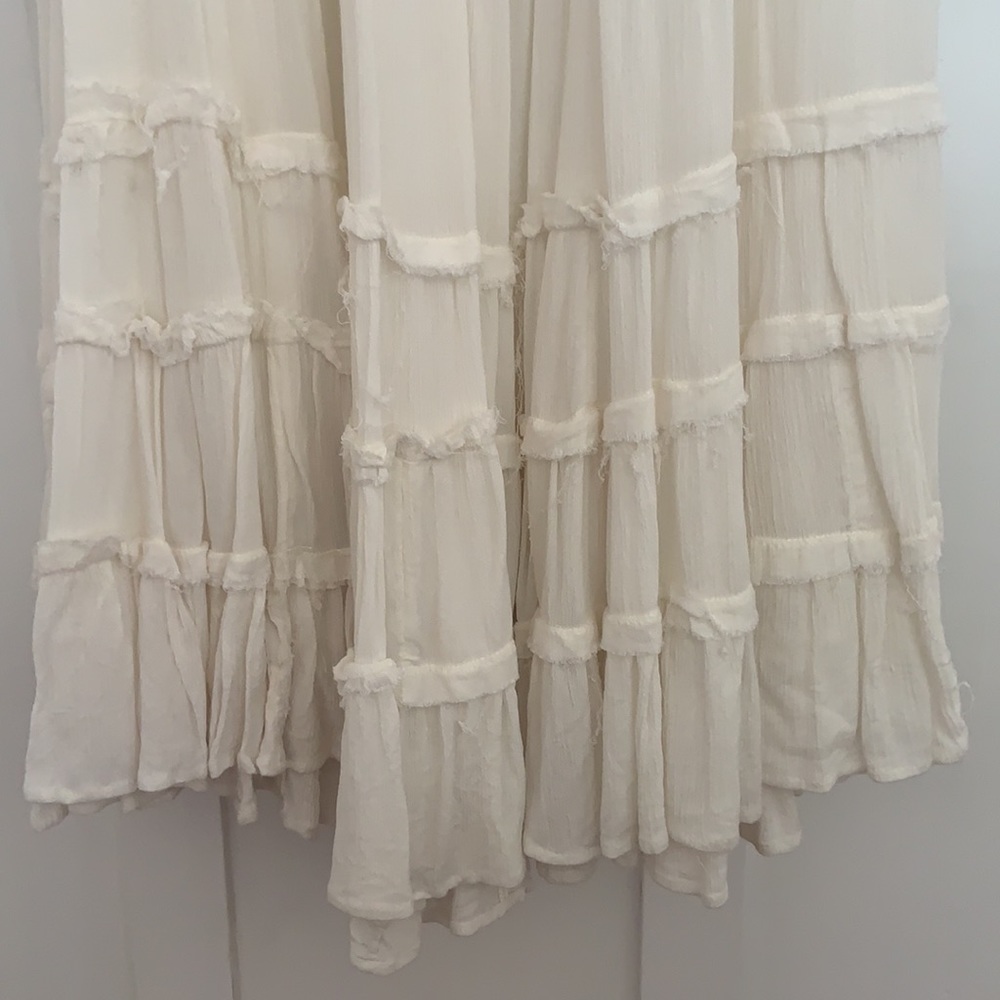 Free People White Strappy Back Maxi Dress - Picture 9 of 15